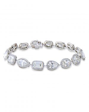 Mixed Shape Diamond Bracelet - Turgeon Raine