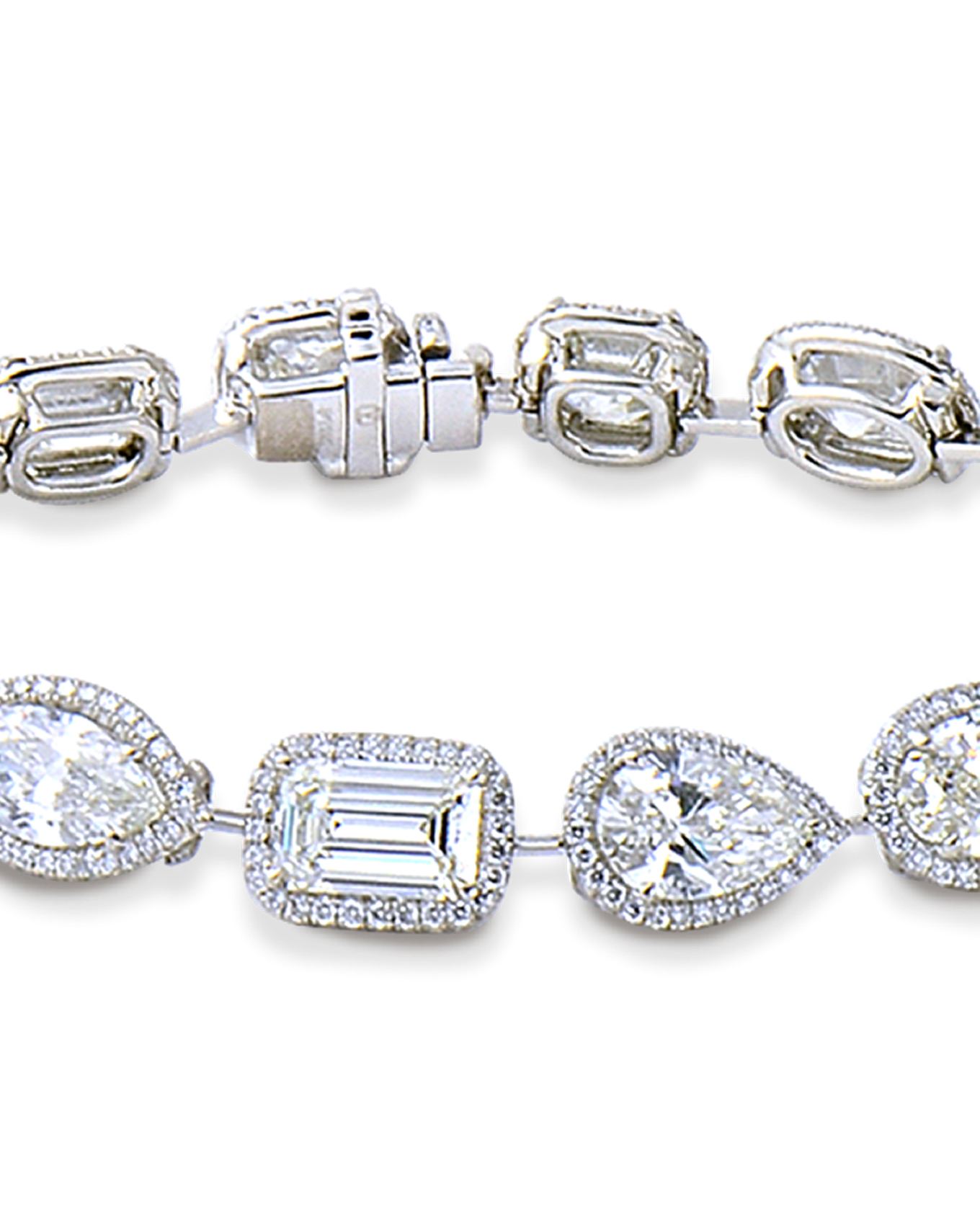 Mixed Shape Diamond Bracelet Turgeon Raine