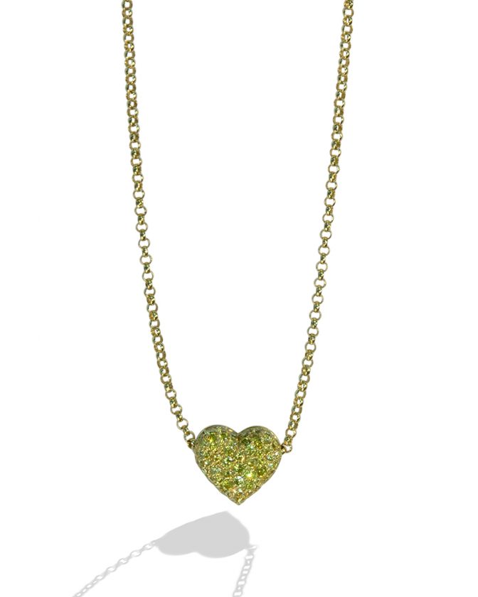 PND5K00653-4073 Fancy Yellow diamond pendant