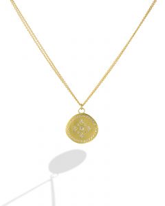 Diamond pendant necklace