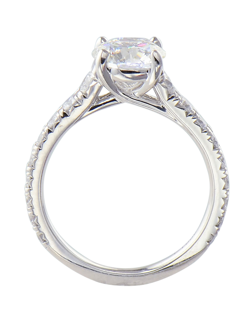 French Set Diamond Engagement Ring Turgeon Raine