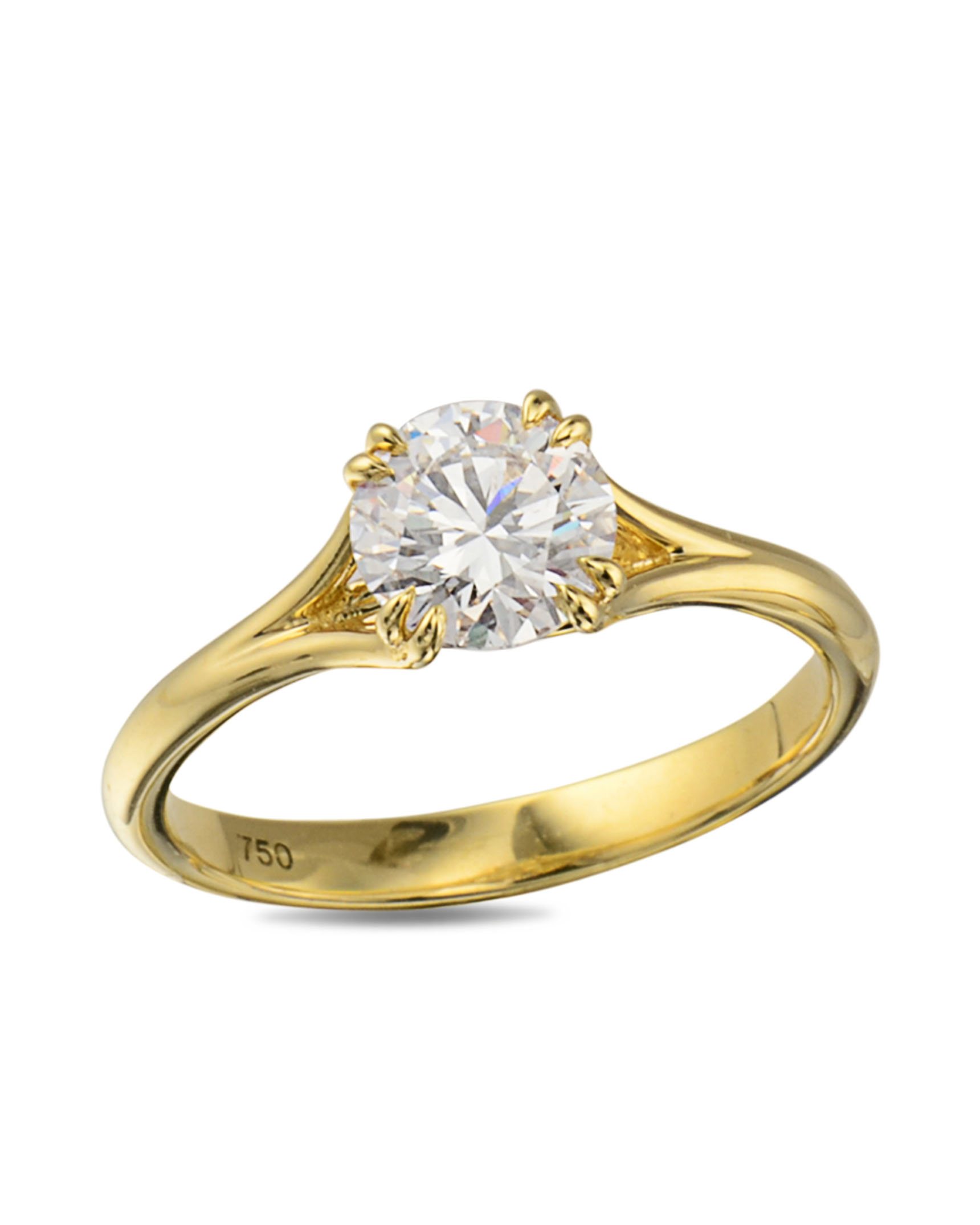 Popular Ring Design: 25 Beautiful Gold And Diamond Engagement Rings